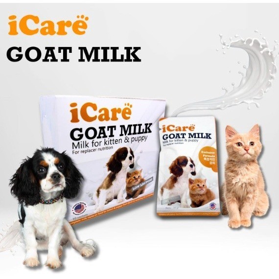 ICare Goat Milk Puppy & Kitten - Susu Kucing Anjing
