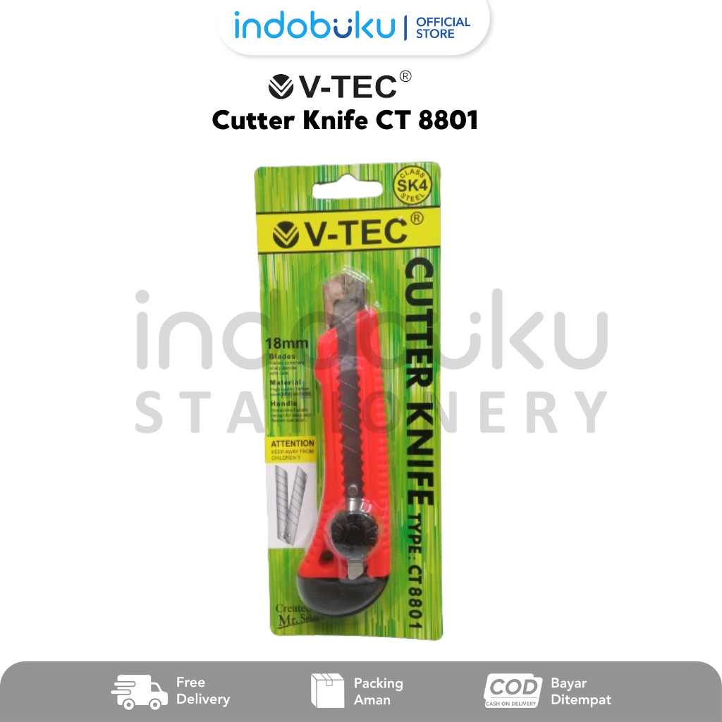 

Cutter Knife Cutter Besar V-Tec CT 8801