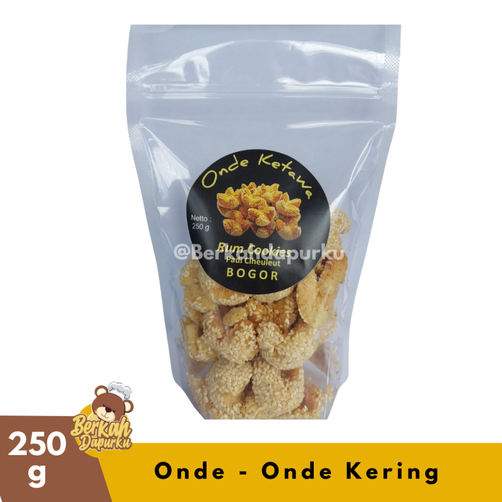 

Onde Ketawa Rum Cookies 250g Cemilan Murah