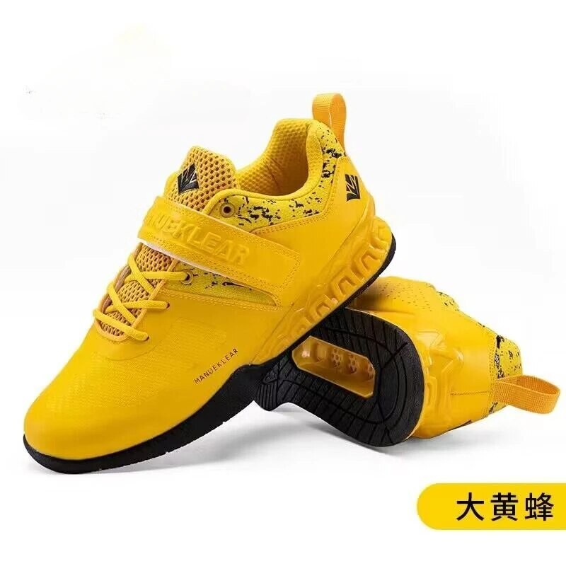 New Men's Training Squat Weightlifting Shoes Gym Comfortable Weightlifting Squat Shoes Men's Weightl