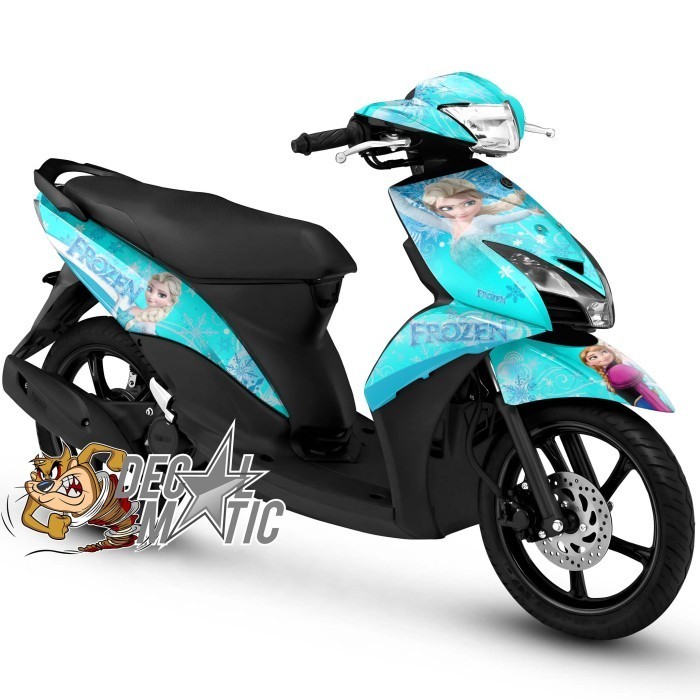 Decal Mio GT Full Body Variasi Stiker Full body Motor J Stcker Mio J/ Mio GT  Frozen