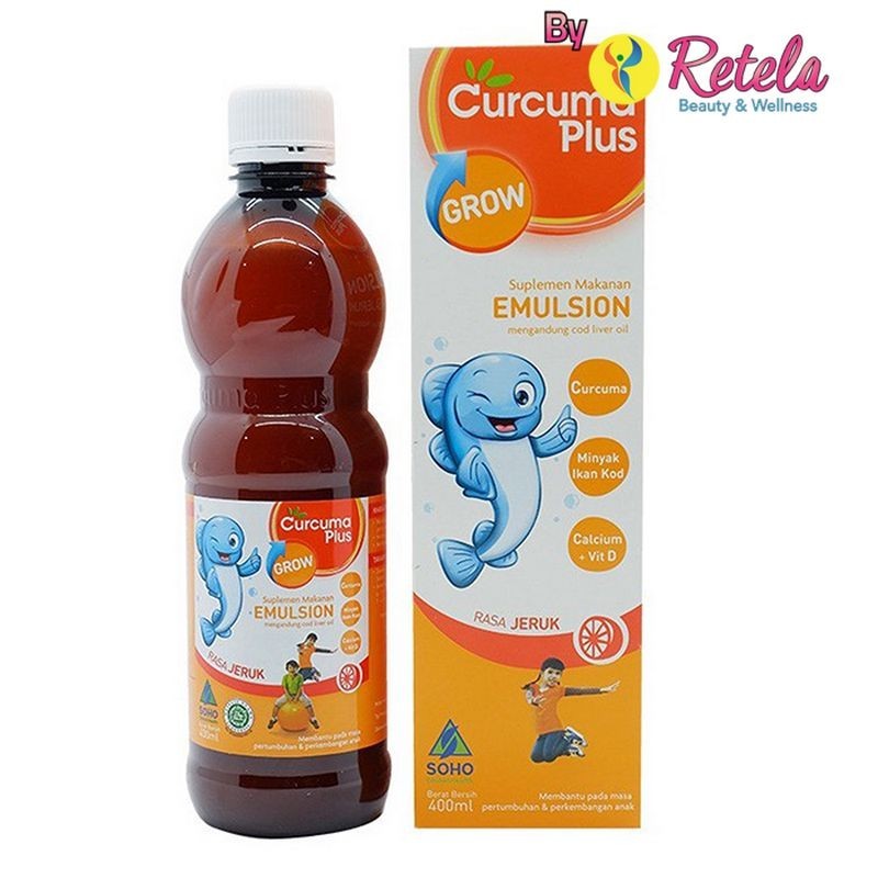 Curcuma Plus Emulsion Jeruk 400 Ml