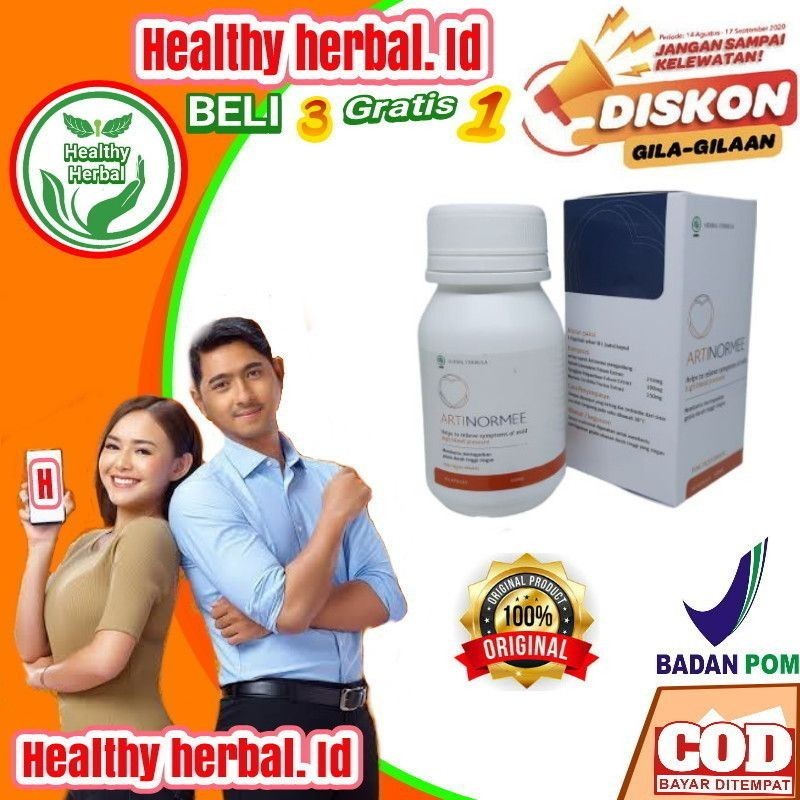 ARTINORMEE ORIGINAL ASLI OBAT HERBAL DARAH TINGGI | ARTINORMEE HIPERTENSI  AMPUH BPOM