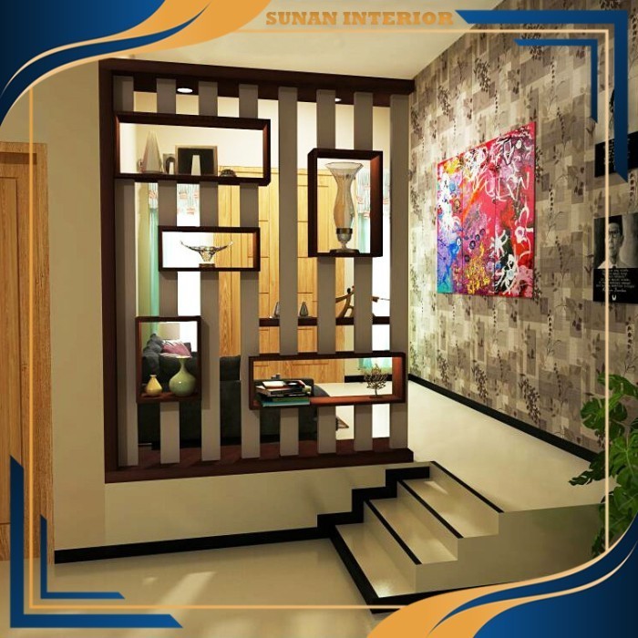 HOT PROMO Partisi ruangan Modern minimalis /  Penyekat ruangan kayu