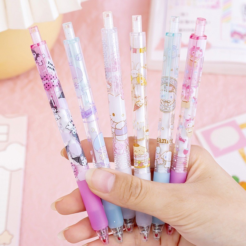 

JB - Pensil 12pcs / Pena Mekanik 6pcs Set Kartun Sanrio Kuromi Alat Tulis Anak Sekolah ULI022