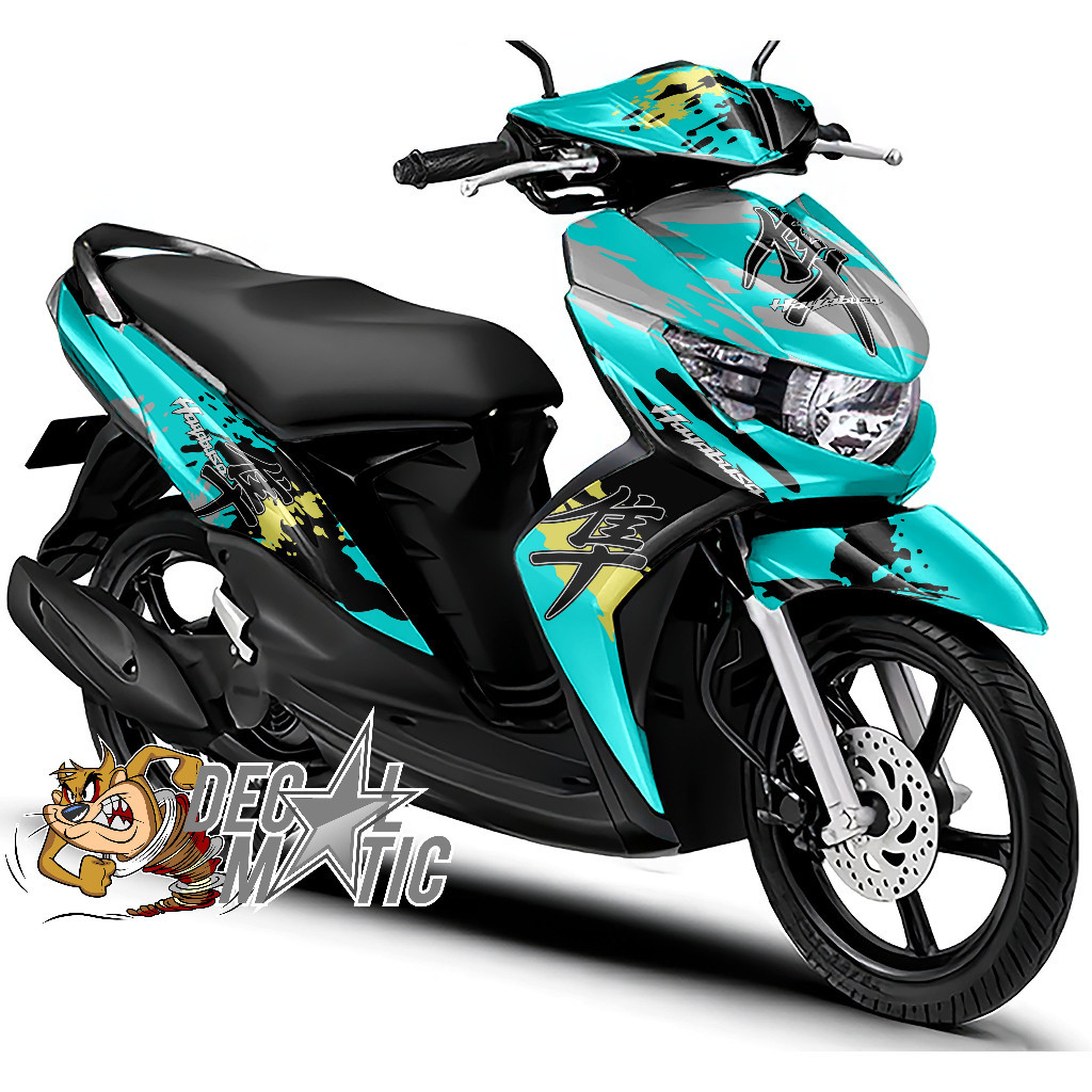 Stiker Soul GT 115 Full Body Decal Soul GT 125 Full Body Striping Mio Soul - Hayabusa