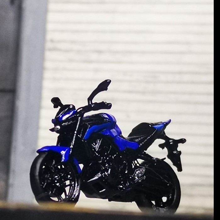 Miniatur Motor Yamaha MT25 Aksesoris Diorama Diecast   Bahan