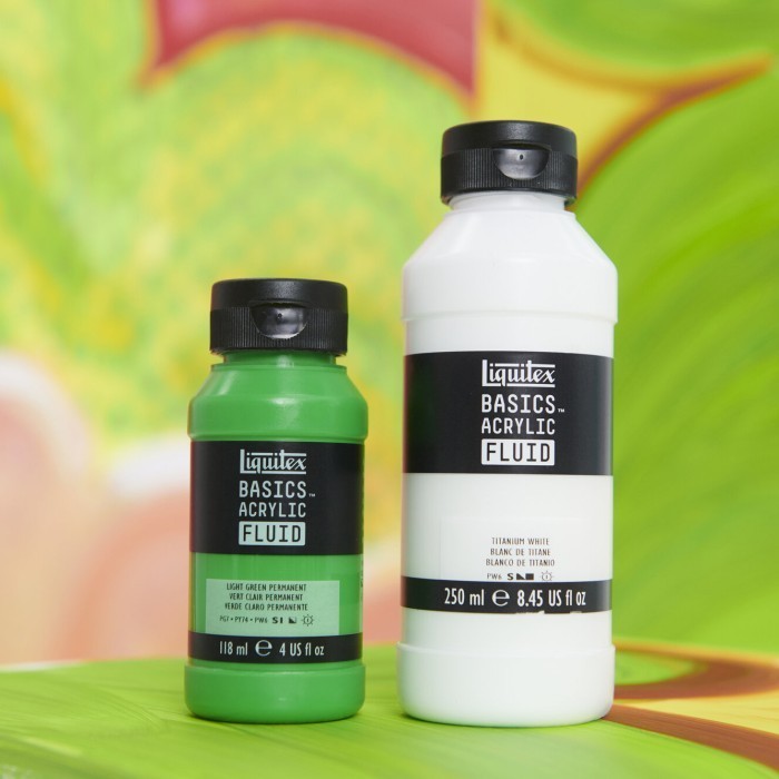 

Liquitex Basics Acrylic Fluid 250 ml Color Paint Cat Akrilik