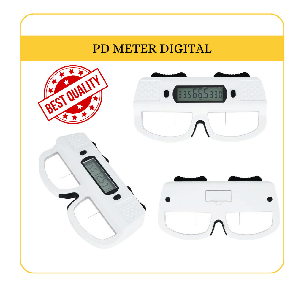 PD meter rules digital/alat untuk mengukur titik mata Alat Optik [PDG]