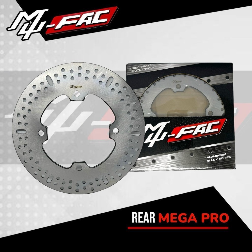 Disc Piringan Cakram MUFAC Disc Belakang MEGA PRO 220MM