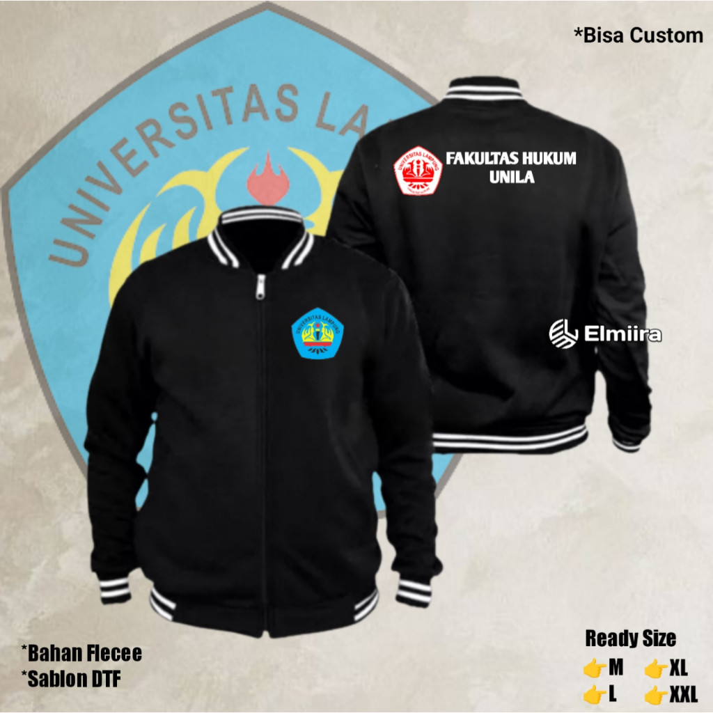 Jaket Universitas Lampung UNILA Jaket Varsity