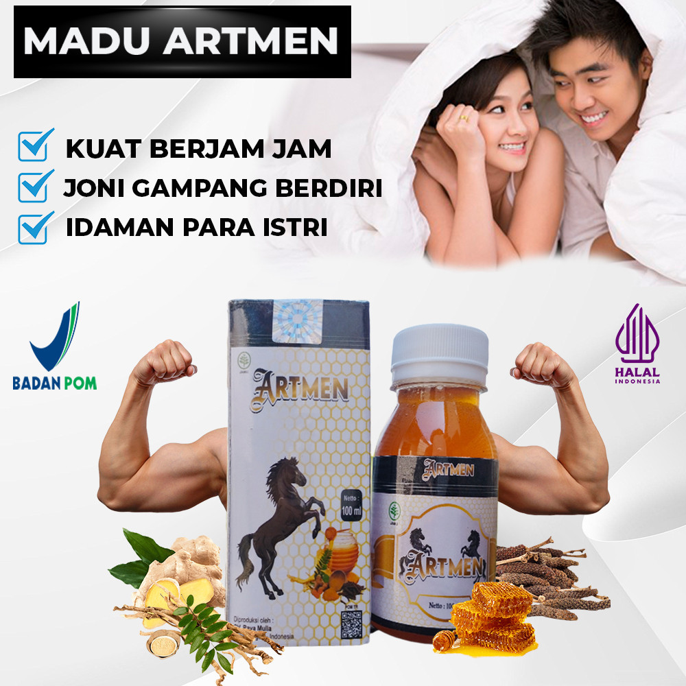 

Madu Artmen Madu Stamina dan Vitalitas Pria Dewasa Penambah durasi dan Mempermudah Ereksi Serta promil