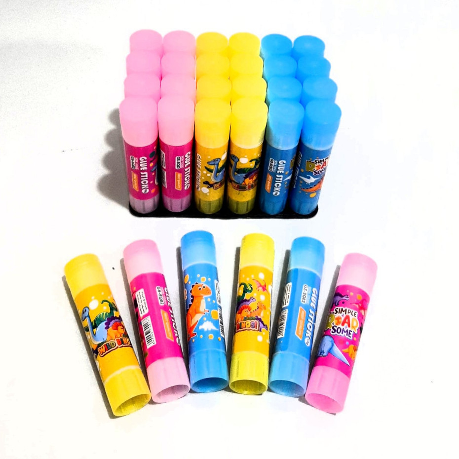 

HARGA GROSIR ( 1BOXES/24pcs ) LEM GLUE STICK MINI GS-SQ02 10g