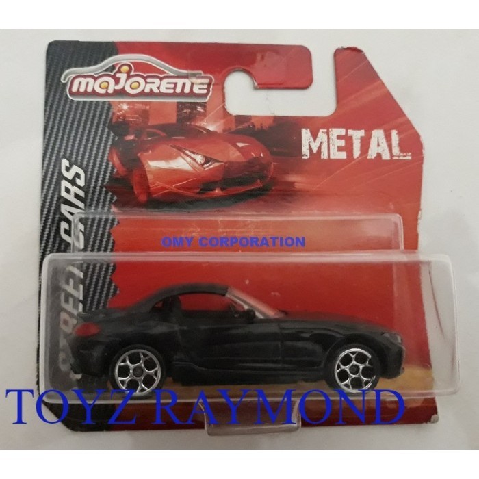 Majorette 1/64 BMW Z4 Roadster hitam black varian velg not bmw touring