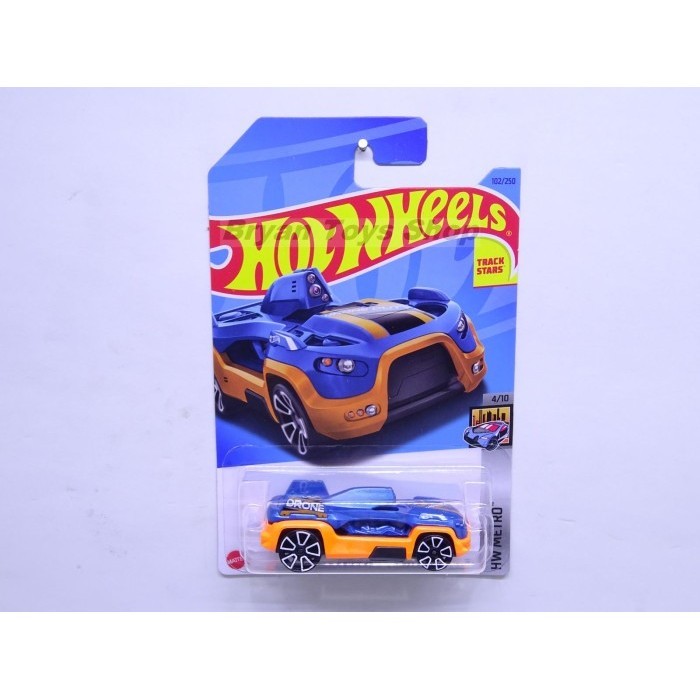 Hot Wheels Drone Duty Biru Orange - Mobil Balap -OSC45