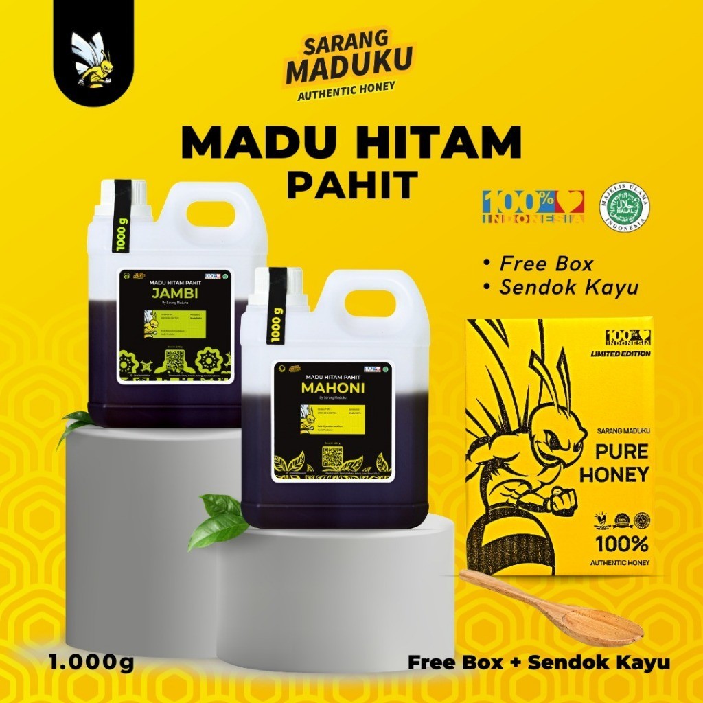 

Sarang Maduku - Madu Hitam Madu Pahit Pait Asli 100% - Semarang