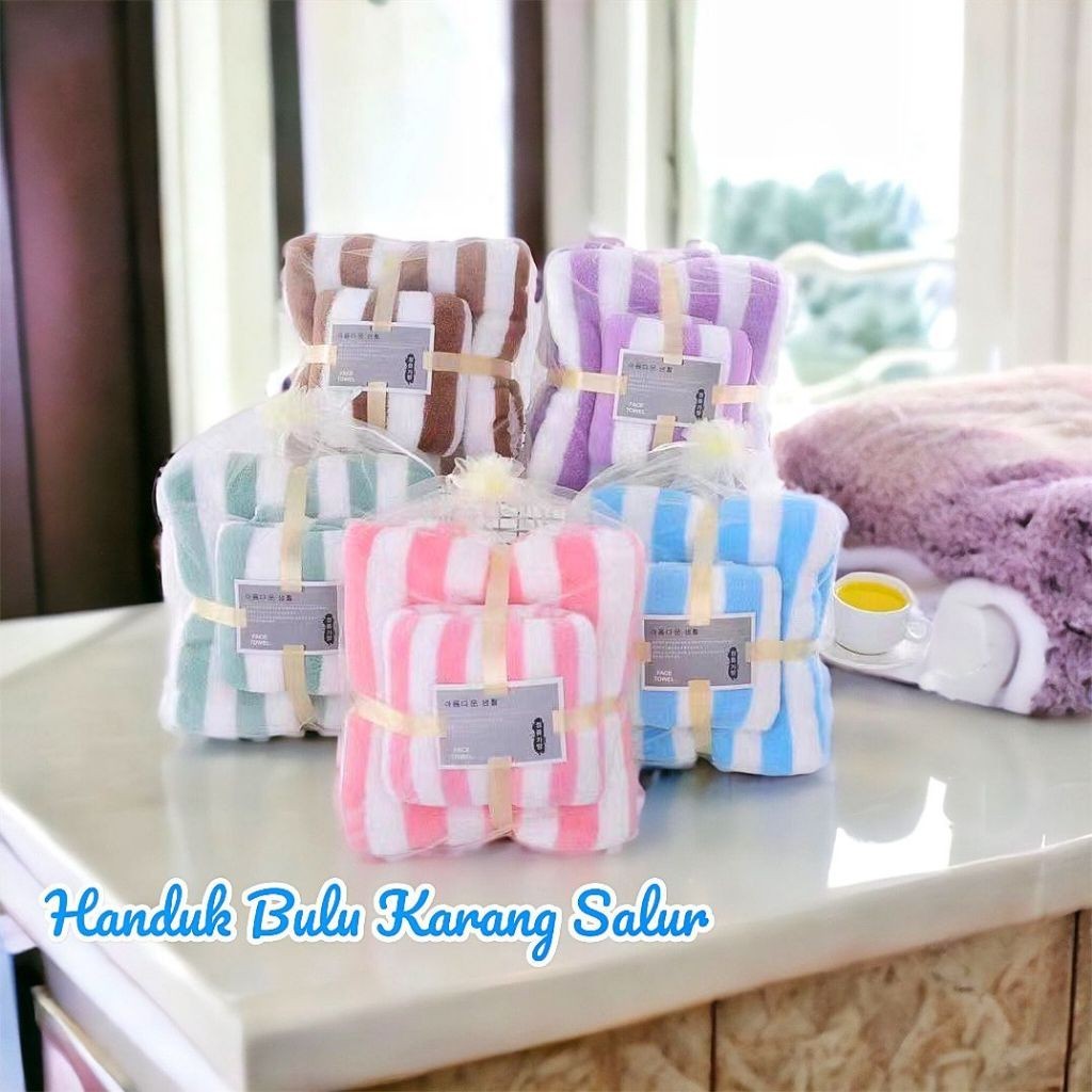 (BJ) HANDUK 2IN1 SALUR / HANDUK MANDI
