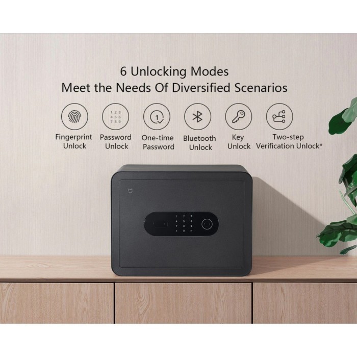 

Mijia Smart Safe Deposite Box Fingerprint Bluetooth Password