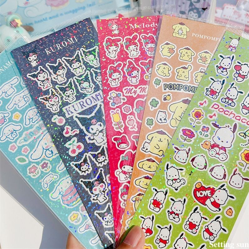 

Kartun Stiker Dekoratif Stiker Sanrio lucu Meme Melody Kuromi Lucu Sticker Lucu-TN