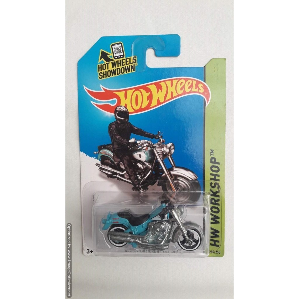 HOTWHEELS - HARLEY DAVIDSON FAT BOY -KA67