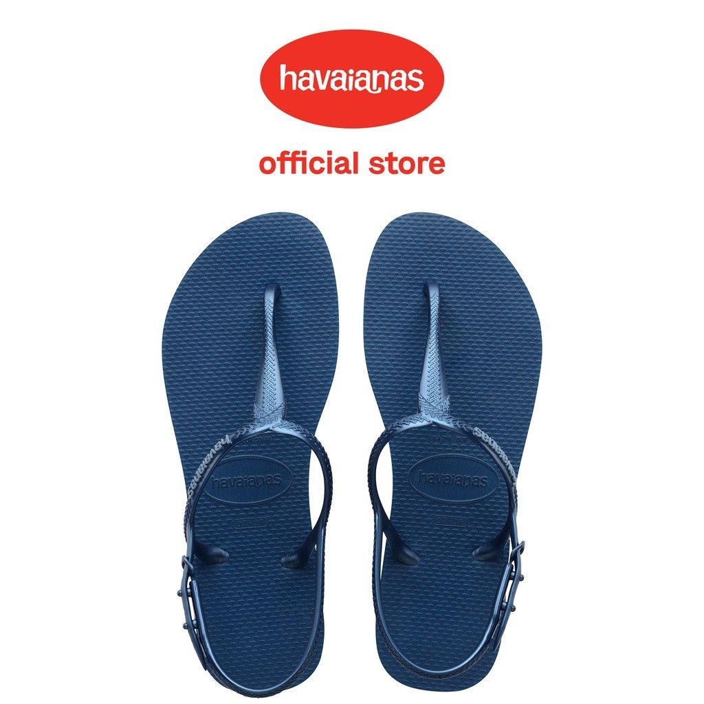 Havaianas Twist Comfy Blue Women Sandals - Sandal Wanita