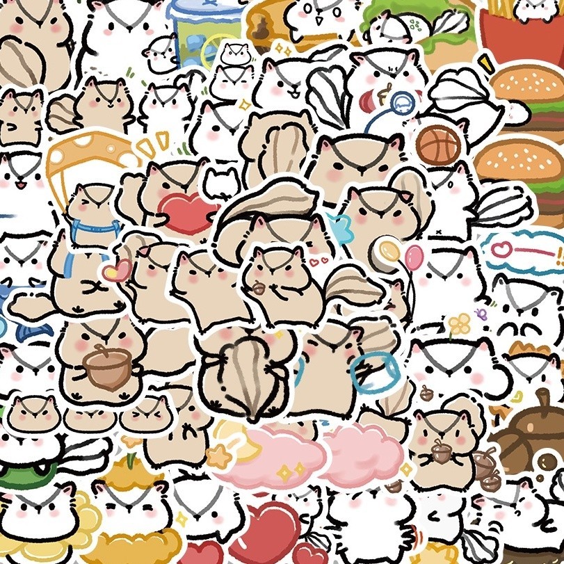 

PROMO25 Pcs Stiker Motif Kartun Tupai Tahan Air Untuk Dekorasi notebook hello.nuza