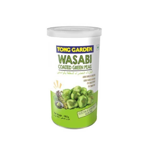 

New TONG GARDEN WASABI COATED GREENPEAS 180G