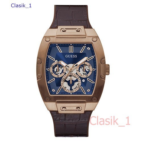 Original 100% GUESS GW0202G2  PHOENIX Jam Tangan Pria  Brown Biru