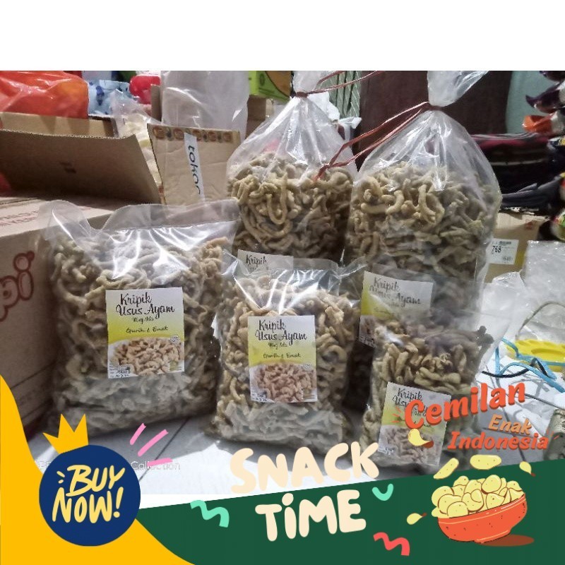 

PROMO SPESIAL KERIPIK//KRIPIK USUS AYAM TERLARIS NING IDA 1KG RASA ORIGINAL