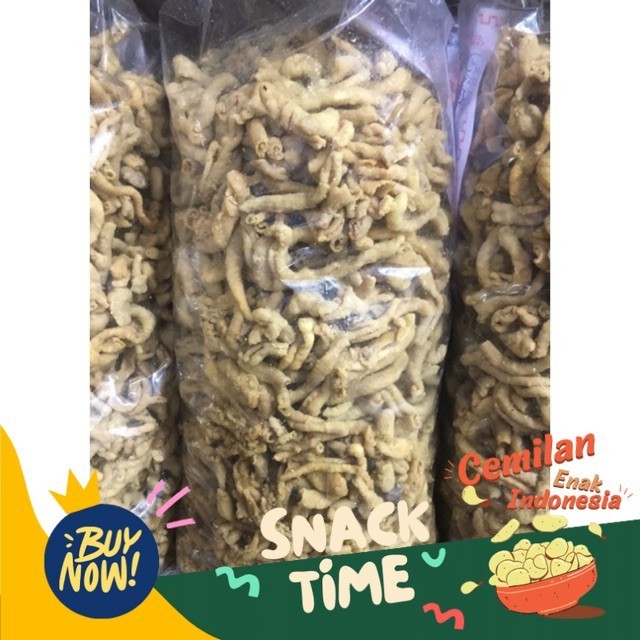 

PROMO SPESIAL [2kg] keripik usus ayam kemasan bal