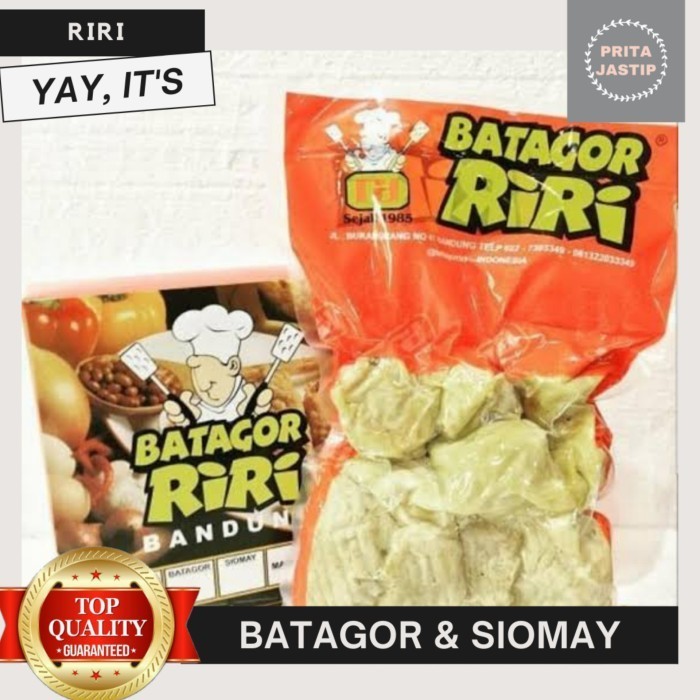 

Promo BATAGOR RIRI ASLI OLEH OLEH MAKANAN BANDUNG - SIOMAY