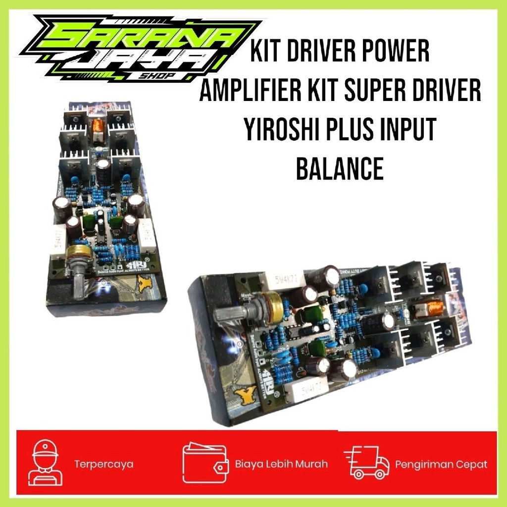 Kit Driver Power Amplifier KIT SUPER DRIVER YIROSHI PLUS input balance