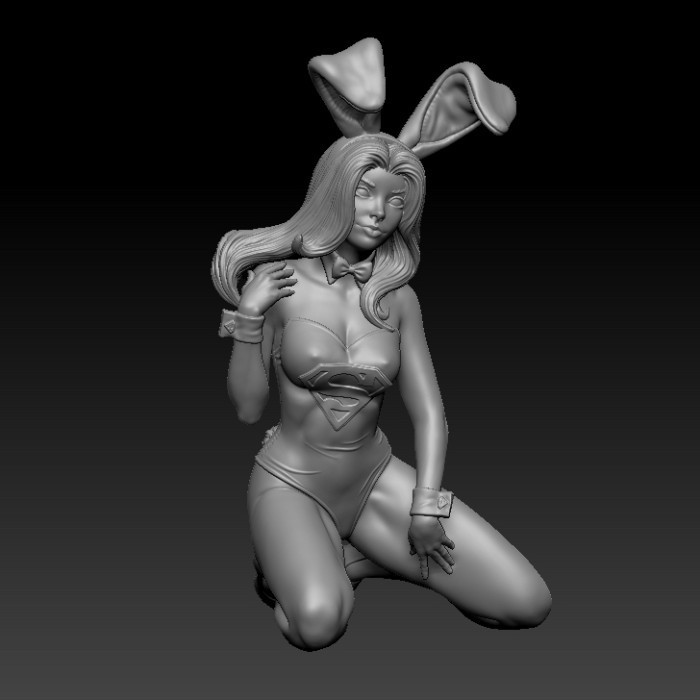 RSK figure skala 1/64 bunny super girl