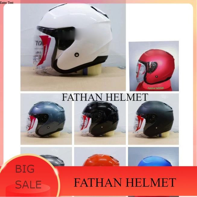 HARGA PROMOSI HELM KYT KYOTO R SOLID 100% ORIGINAL KYT