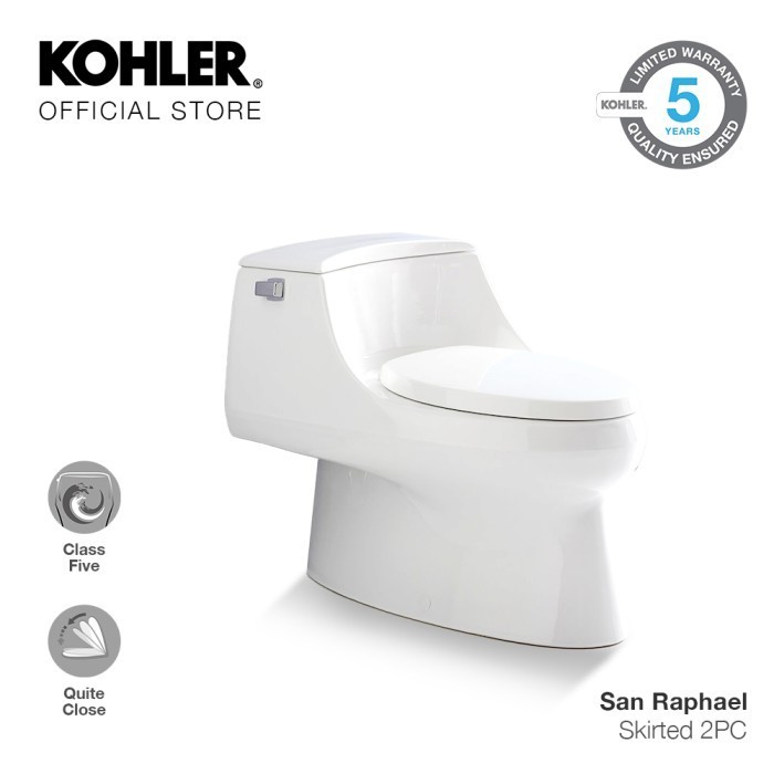 KOHLER Kloset Duduk San Raphael 1pc / Toilet K-3722ID-0
