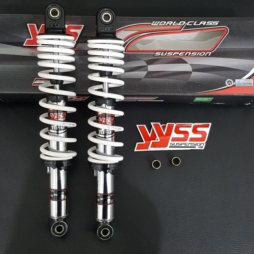 SHOCKBREAKER BELAKANG SHOCK YSS TOP UP ALL NEW 360MM RX KING SHOGUN 125 SMASH ORIGINAL CHROME/WHITE