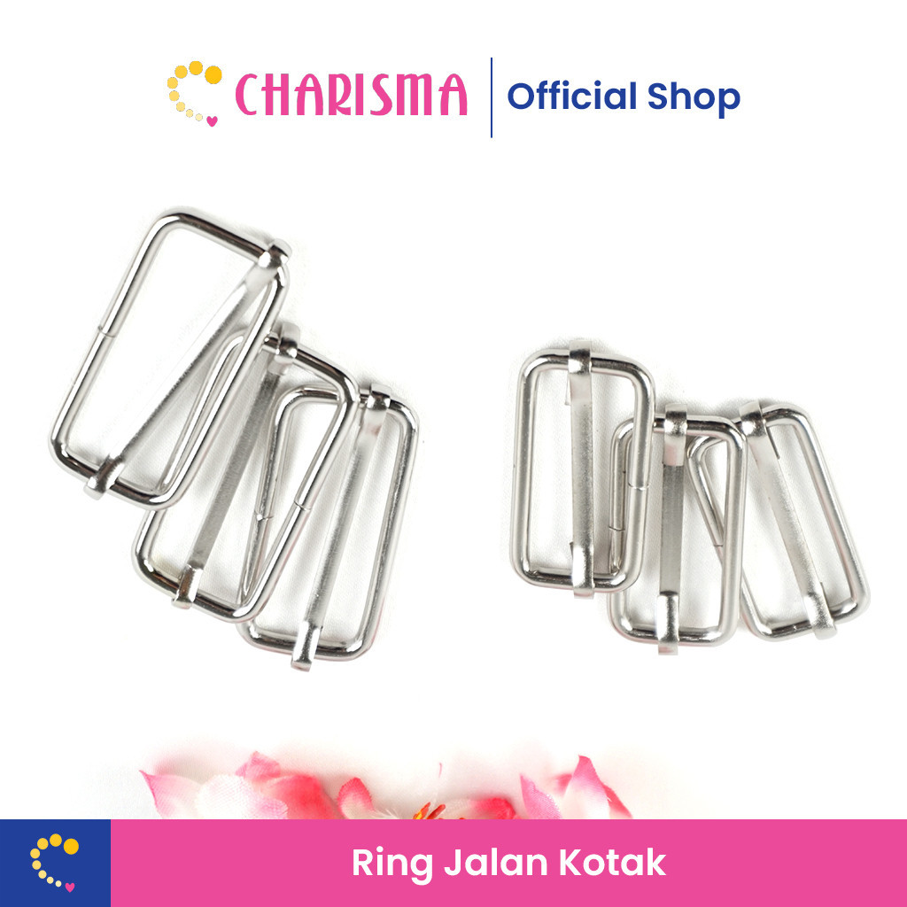 Charisma Ring Jalan kotak Besi Best Quality - Ring Kotak Besi / Pengait Besi Tas / Ring pengait