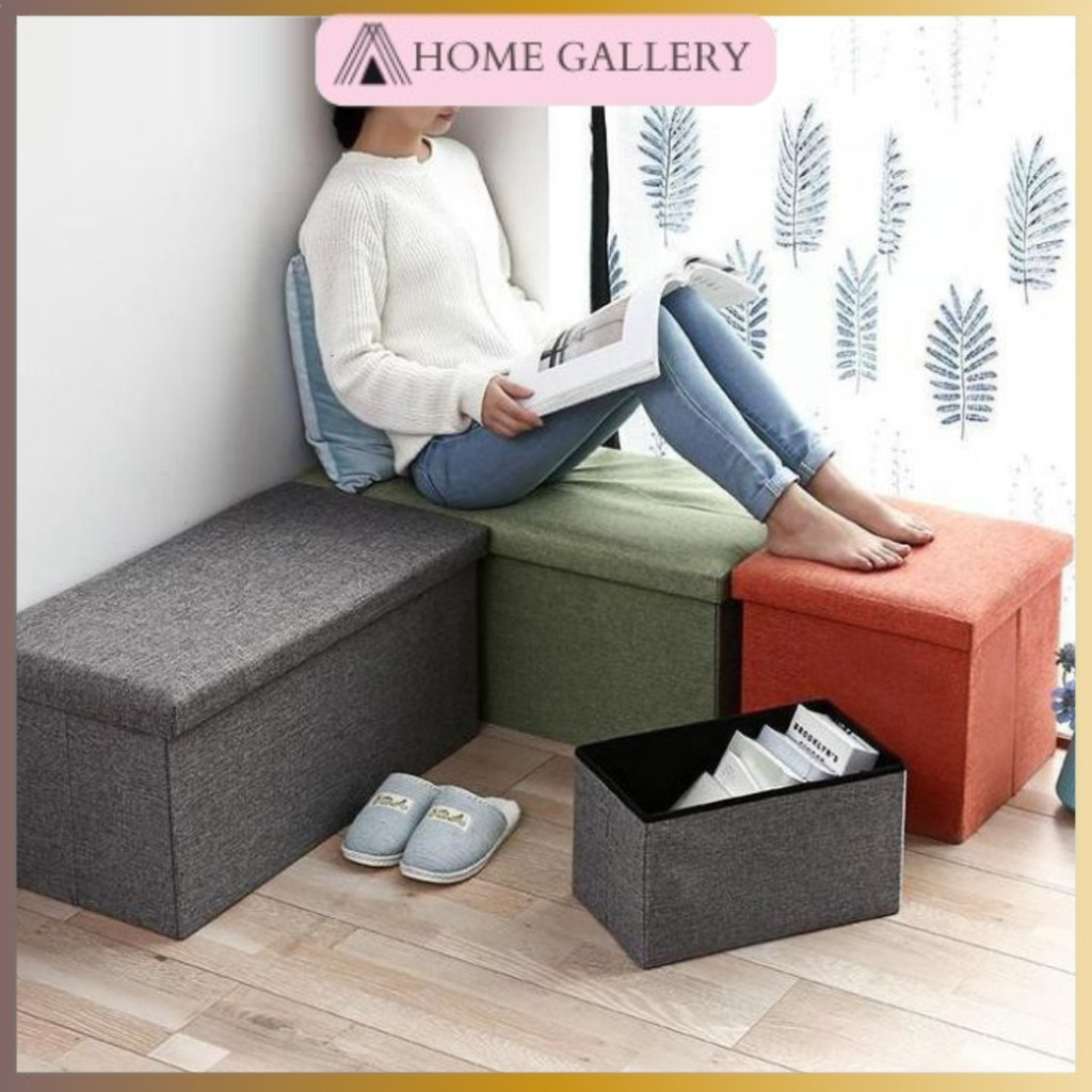 Storage Box Model Kursi Sofa Kursi Stool Sofa Storage persegi Box Sofa Tempat Duduk Storage Box Kurs