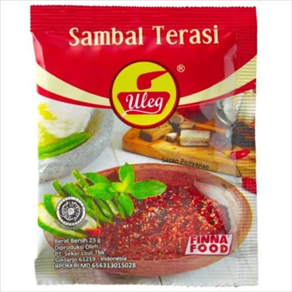 

[Sambal] Finna Uleg Sambal Terasi | Kemasan Satuan 18g