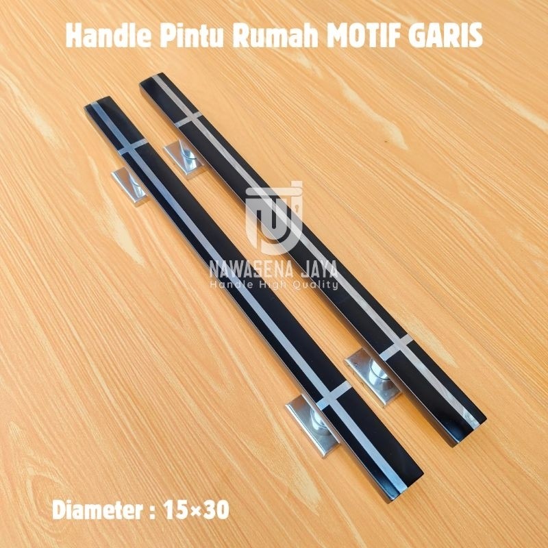 2pcs Handle Pintu 45cm 60cm 80cm Tarikan Pintu Pegangan Pintu Stainless Steel Sus 304