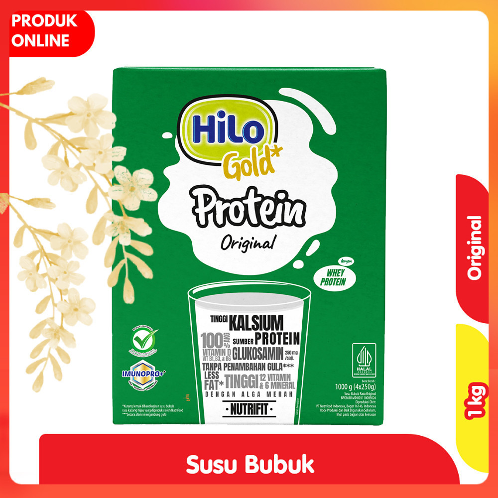 

HiLo Gold Susu Bubuk Tinggi Kalsium Original 1 kg