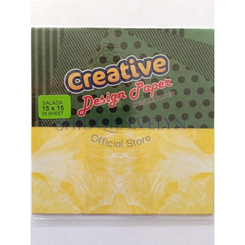 

ASTURO Kertas Origami Motif Salada 15X15