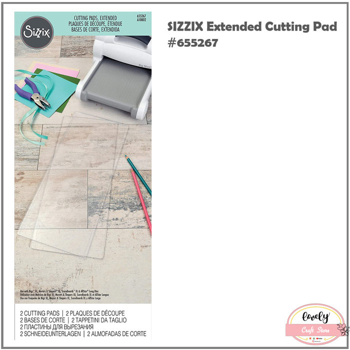 

sizzix accessory acrylic cutting pads extended #655267