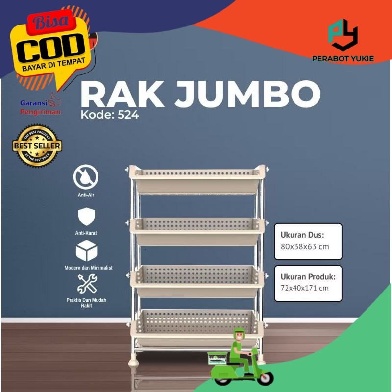 ( INSTANT ) PY RAK SERBAGUNA / RAK JUMBO VALENTINO NAIBA / RAK VALENTINO