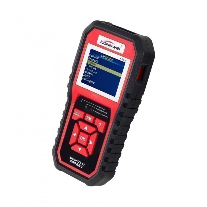 Sky88 KONNWEI KW850 OBD2 Multilingual Function Auto Diagnostic Tool Code