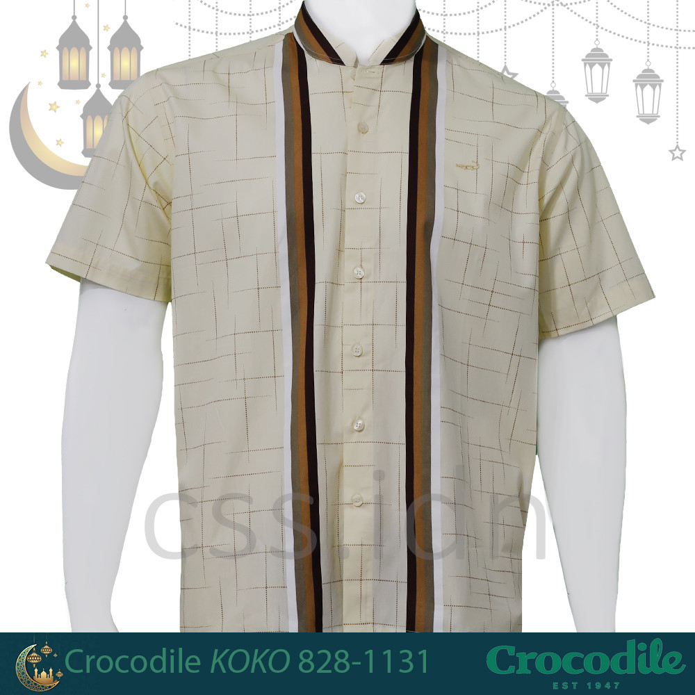 Kemeja KOKO Pria Lengan Pendek Crocodile 828-1131