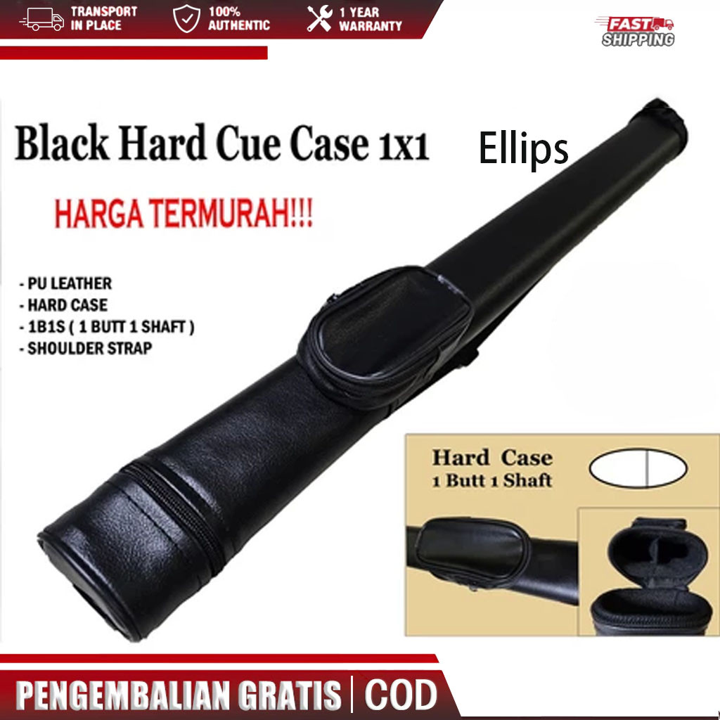 BESTPROMO [RINTISANLAUT] TAS STICK BILLIARD - CASE STICK BILLIARD/ROD BARREL SPLIT ROD BARREL