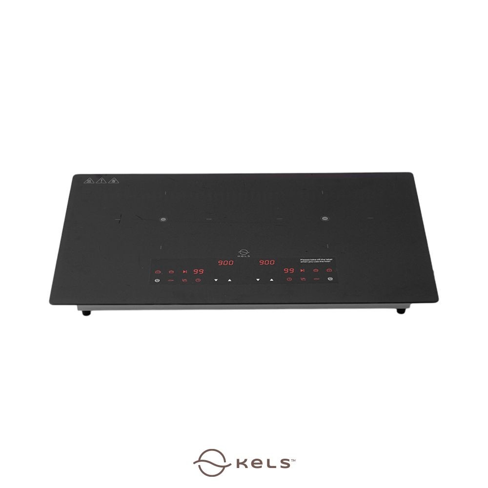 Kels Saxon Kompor Induksi Double - Hitam Induction Stove Kompor 2 Tungku Perlengkapan Dapur Alat Mas