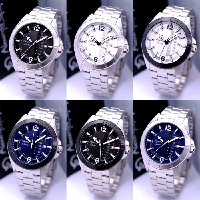 Jam Tangan Pria 6535 Alexandre Christie AC6535 /  AC 6535 Original