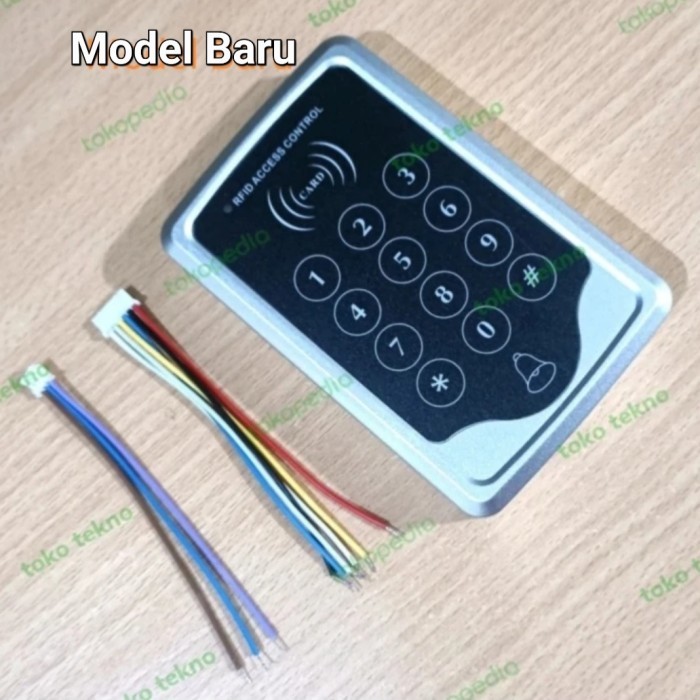 

Standalone Access Control Rfid125 Khz + Pin Code | Kunci Pintu 125Khz - model Baru